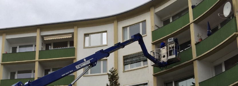Taubenabwehr am Haus. Tauben können am Haus einen großen Schaden anrichten.
